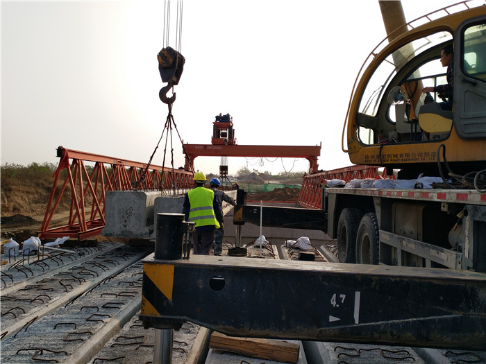 山東省部分架橋施工現場